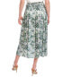 Vince 291005 Painted Floral Smocked Skirt Herb MD (Women's 8-10) - фото #2