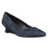 Фото #3 товара VANELi Kadir Wedges Womens Blue Dress Sandals 304699