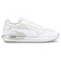 Фото #1 товара Puma City Rider Molded Lace Up Mens White Sneakers Casual Shoes 383411-02