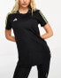 adidas Football Tiro 23 t-shirt in black and green