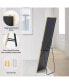 Фото #2 товара Floor Standing Mirror, Wall Mirror With Stand Aluminum Alloy Thin Frame, 21"X64",Gold