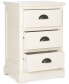 Фото #3 товара Griffin 3-Drawer Side Table