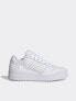 Фото #1 товара adidas Basketball forum trainers in white