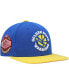 Фото #5 товара Men's Royal Golden State Warriors Hardwood Classics Coast to Coast Fitted Hat