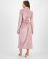 ფოტო #2 პროდუქტის Women's Marlow Tie-Waist Long-Sleeve Fleece Bath Robe