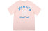 Фото #2 товара MLB 宽松涂鸦印花运动圆领直筒T恤 男女同款 粉红色 / Футболка MLB 31TSSJ931-50P