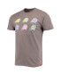 ფოტო #3 პროდუქტის Men's Charcoal Phoenix Suns Street Capsule Bingham T-shirt