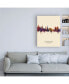 Фото #3 товара Michael Tompsett Schaffhausen Switzerland Skyline Portrait III Canvas Art - 15.5" x 21"