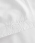 (500 thread count) cotton percale fitted sheet