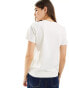 Фото #4 товара Wrangler cowboys 47 logo print t-shirt in off white