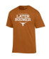 Men's Texas Orange Texas Longhorns Red River Rivalry Slogan T-shirt