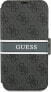 Guess Guess GUBKP13S4GDGR iPhone 13 mini 5,4" szary/grey book 4G Stripe