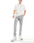 Фото #1 товара Jack & Jones slim fit chinos in light grey