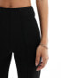 Фото #3 товара Vila Petite high waisted pin tuck pull on trousers in black