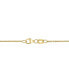 ფოტო #3 პროდუქტის EFFY® Turquoise & Diamond (1/5 ct. tw.) Cross 18" Pendant Necklace in 14k Gold