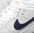 Фото #8 товара Кроссовки Nike SB Dunk Low Orange Label White Navy (Белый)