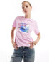 Фото #1 товара Napapijri Yukon t-shirt in pastel pink