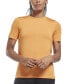 Фото #1 товара Women's Speedwick Slim Fit Crew Neck T-Shirt