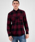 Фото #1 товара Men's Charles Regular-Fit Plaid Button-Down Flannel Shirt, Created for Macy's