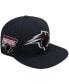 Фото #1 товара Men's Black Clark Atlanta Panthers Arch Over Logo Evergreen Snapback Hat