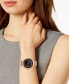 Фото #4 товара Наручные часы Anne Klein Diamond Accent Gold-Tone and Ivory Bracelet Watch 34mm.
