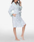 ფოტო #4 პროდუქტის Women's Printed Plush Robe