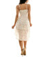 Фото #2 товара Платье с высоким подолом и плечевыми завязками As U Wish Floral