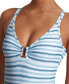 ფოტო #4 პროდუქტის Women's Striped One-Piece Swimsuit