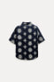 Рубашка с контрастной вышивкой — zw collection ZARA