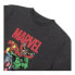 Men’s Short Sleeve T-Shirt Marvel Grey Dark grey Adults