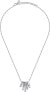 Modern steel necklace Insieme SAKM75 (chain, pendant)
