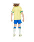 Фото #2 товара Preschool Yellow Brazil National Team 2024 Home Replica Stadium Kit Set