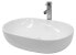 Фото #1 товара Waschbecken Ovalform 600x420x145mm Weiß