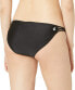Volcom Women's 249250 Simply Solid Full Bikini Bottom Black Swimwear Size S