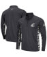 Men's Charcoal Washington State Cougars OHT Military-Inspired Appreciation Digi Camo Quarter-Zip Jacket