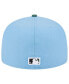 Фото #5 товара Men's Sky Blue, Cilantro Los Angeles Angels 2002 World Series 59FIFTY Fitted Hat