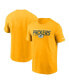 ფოტო #1 პროდუქტის Men's Gold Green Bay Packers Muscle T-shirt