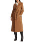Фото #1 товара Women's Wool Blend Belted Maxi Wrap Coat