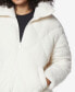 Фото #6 товара Women's Faux Fur Quilted Puffer Jacket