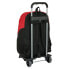Фото #3 товара Школьный рюкзак с колесиками Sevilla Fútbol Club Чёрный Красный 32 x 44 x 16 cm