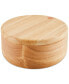 Pantryware Round Wooden Salt & Spice Box
