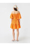 Фото #4 товара Платье Koton Mini с открытыми плечами и объемными рукавами