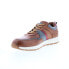 English Laundry Lohan EL2623L Mens Brown Leather Lifestyle Sneakers Shoes