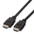 Фото #1 товара Кабель HDMI высокой скорости ROLINE ROTRONIC-SECOMP зеленого цвета с Ethernet TPE чёрный 2 м 11.44Digital/Display/Video, Cable - Компьютерная техника > Аксессуары > Разъемы и переходники