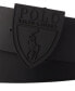 Men's Shield-Buckle Leather Belt