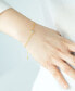 ფოტო #2 პროდუქტის Diamond Miracle Plate Bezel Link Bracelet (1/10 ct. t.w.) in Gold Vermeil, Created for Macy's