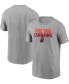 Фото #2 товара Men's Heathered Gray Tampa Bay Buccaneers Hometown Collection Cannons T-shirt