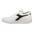 Фото #3 товара Diadora Mi Basket Row Cut 2030 Lace Up Mens White Sneakers Casual Shoes 178543-