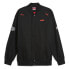 Фото #1 товара Puma F1 Statement Bomber Jacket Mens Black Casual Athletic Outerwear 62712501