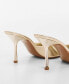 ფოტო #2 პროდუქტის Women's Heel Non-Structured Sandals